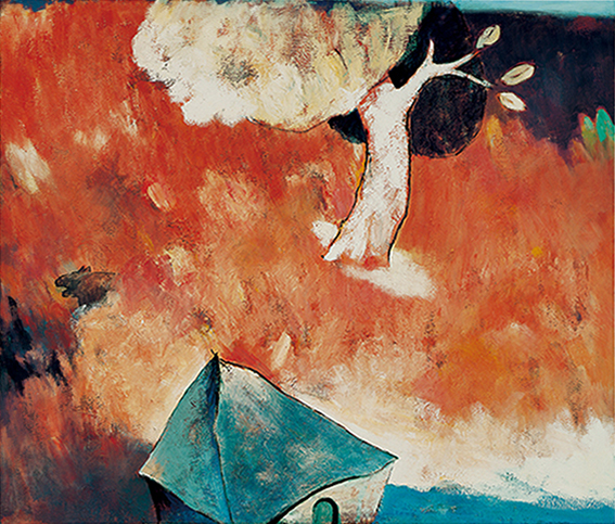 楊登雄《紅野中》Champs Rouge，2008