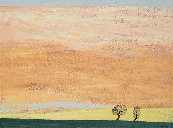 楊登雄《村外秋色》Paysage，2009