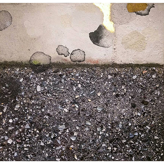 皮亞德拉-石化的沉思4   40x40cm
