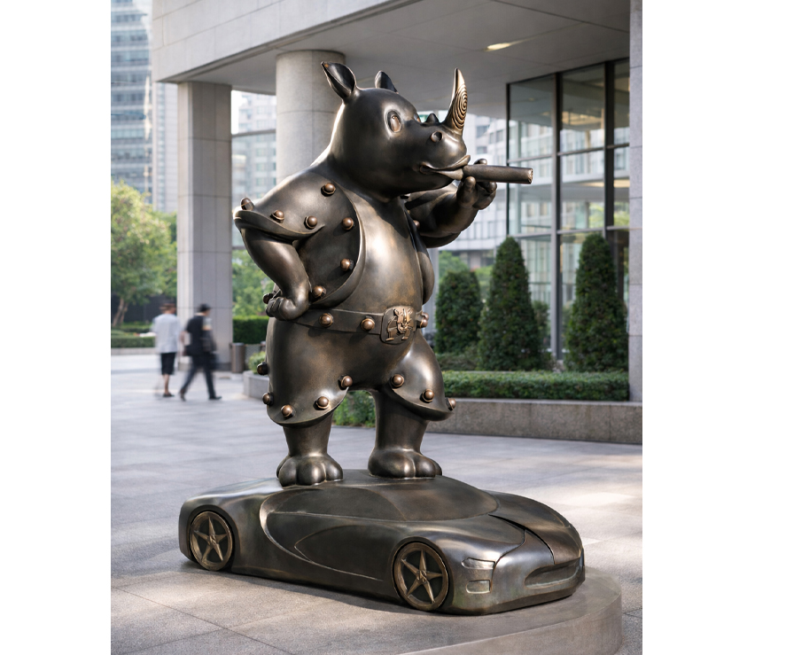 Deep Pocket – monumental sculpture in space