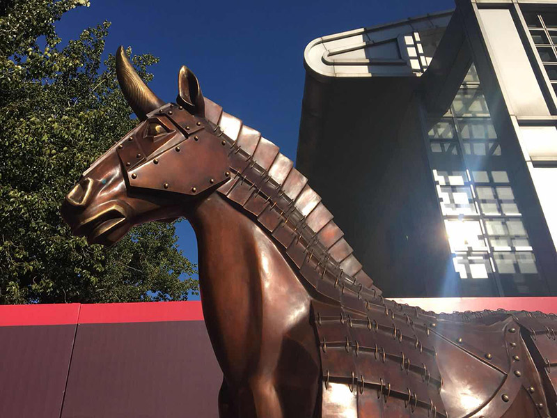Swift Horse 赤兔戰馬雕塑細節