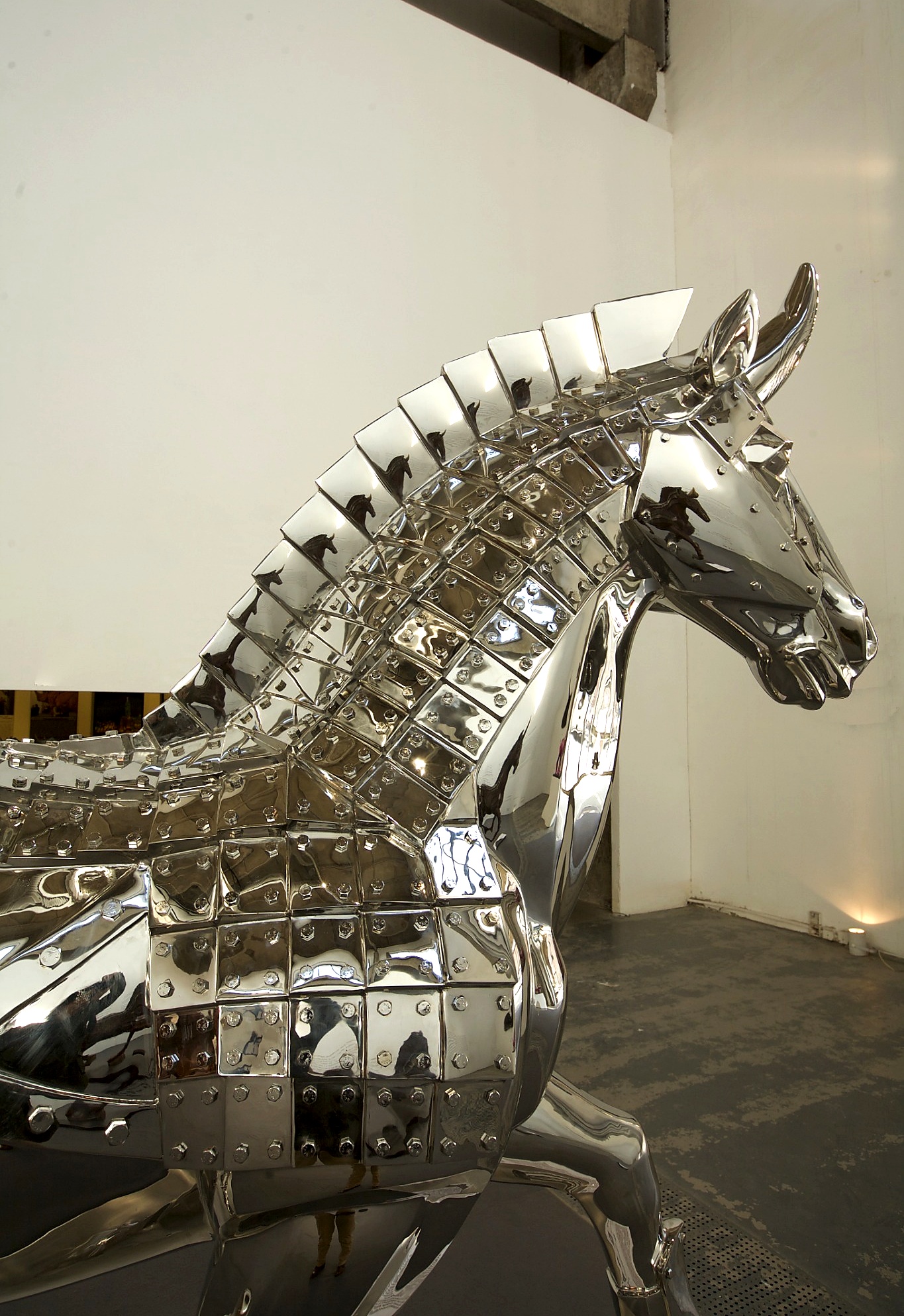 Swift Horse leg and armor detail