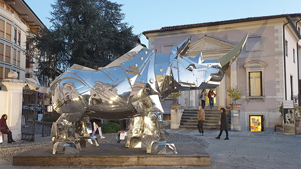 金鋼犀牛於巴薩諾城市博物館