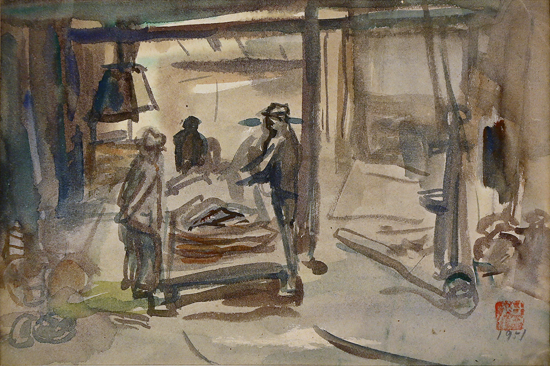 Hung Jui-Lin 洪瑞麟｜Miner Series – Inside the Mine 礦工系列－坑內