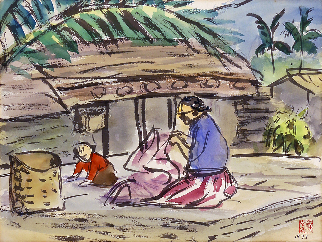 Hung Jui-Lin 洪瑞麟｜Orchid Island – Village 蘭嶼系列－村莊